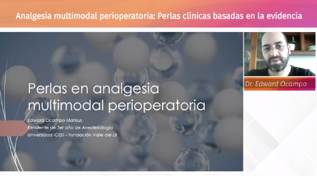 Analgesia multimodal perioperatoria- Perlas clínicas basadas en la evidencia